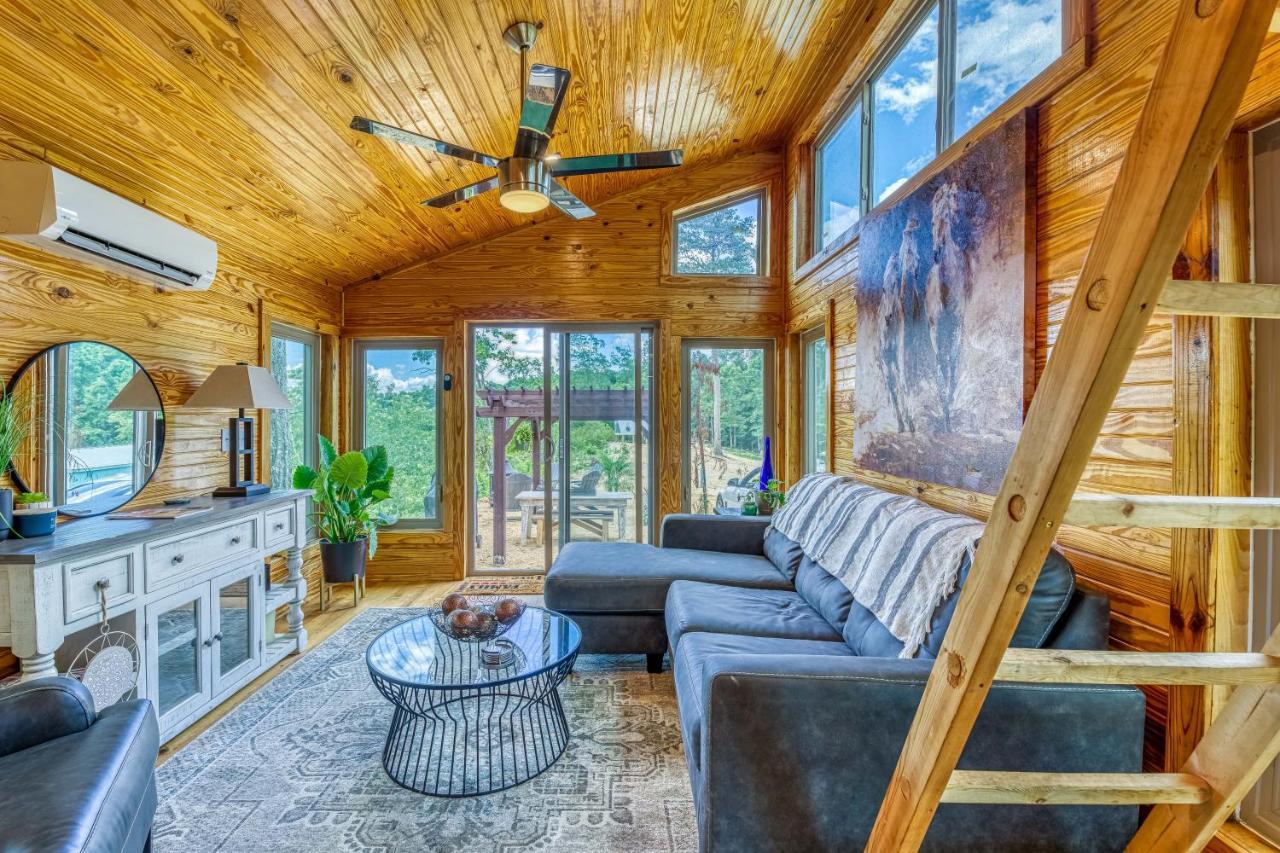 The Gemini-A Dreamy, Waterfront Tiny Cabin Rogersville Εξωτερικό φωτογραφία