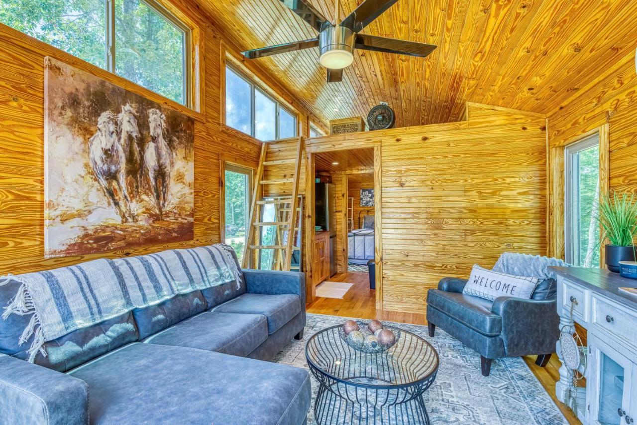 The Gemini-A Dreamy, Waterfront Tiny Cabin Rogersville Εξωτερικό φωτογραφία