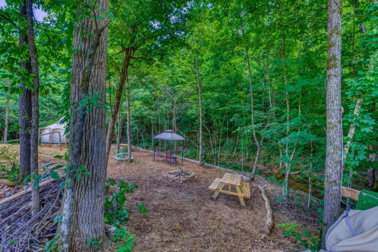 The Gemini-A Dreamy, Waterfront Tiny Cabin Rogersville Εξωτερικό φωτογραφία